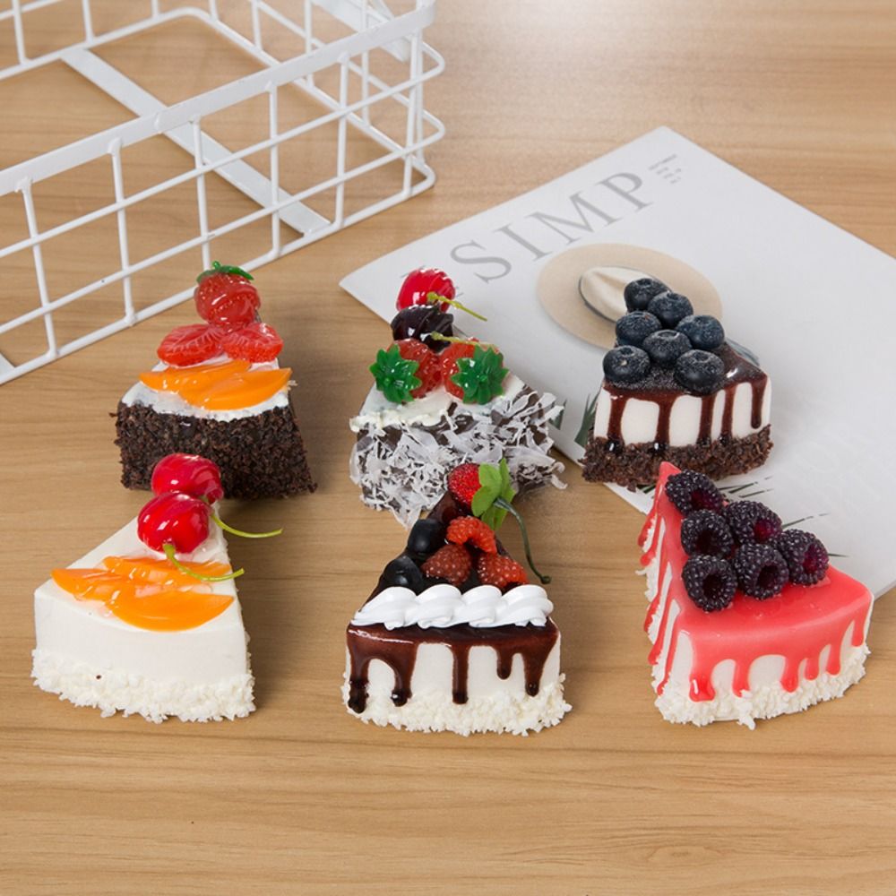 Shop Home Fragrance - Triangular Cake Simulation Cake PU Material