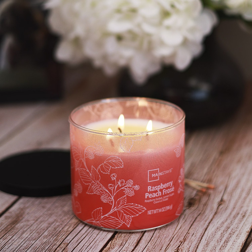 Home Fragrance Us - 3 Wick Ombre Wrap Scented Candle
