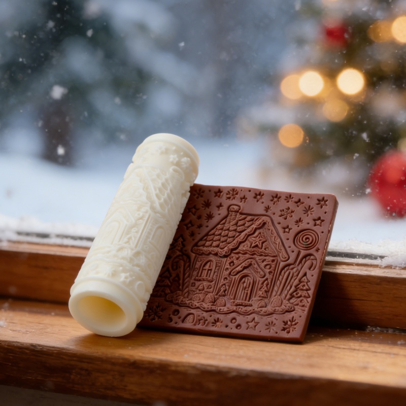 Christmas House Pattern Textur - Home Fragrance Gingerbread ulasan dan harga