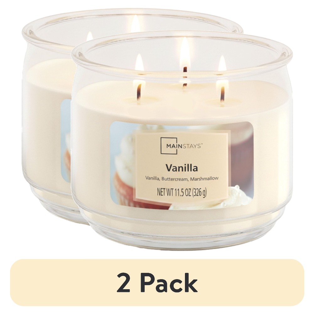 Vanilla Scented Glass Jar Cand - Home Fragrance Us ulasan dan harga