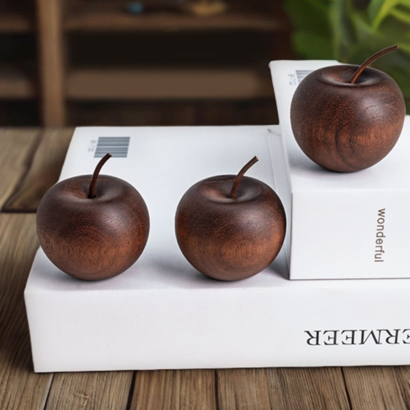 1/3 Set Of Wooden Apple Shaped - Home Fragrance Set ulasan dan harga