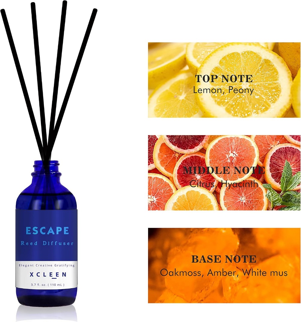 Reed Diffuser Set 3.7oz, 6 Sti - Home Fragrance Set ulasan dan harga