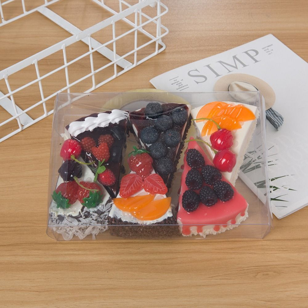 Vivid Triangular Cake Simulati - Shop Home Fragrance ulasan dan harga