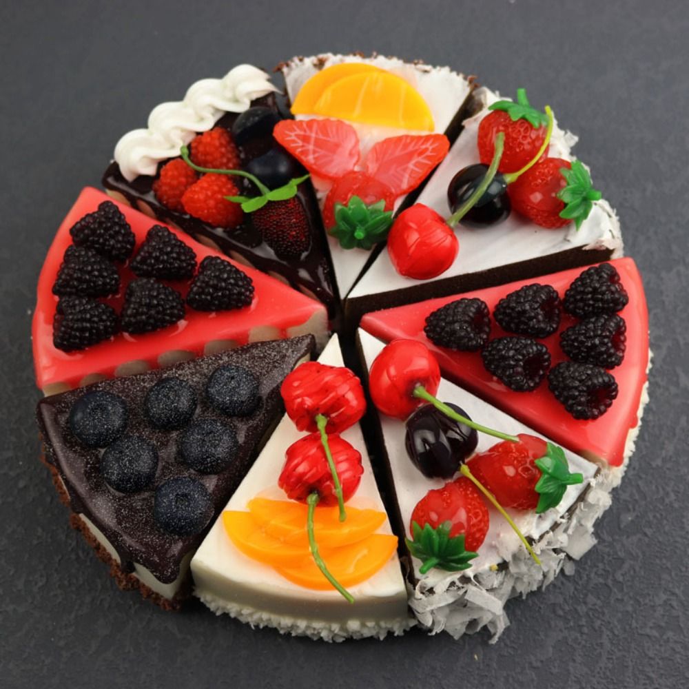 Vivid Triangular Cake Simulati - Shop Home Fragrance ulasan dan harga