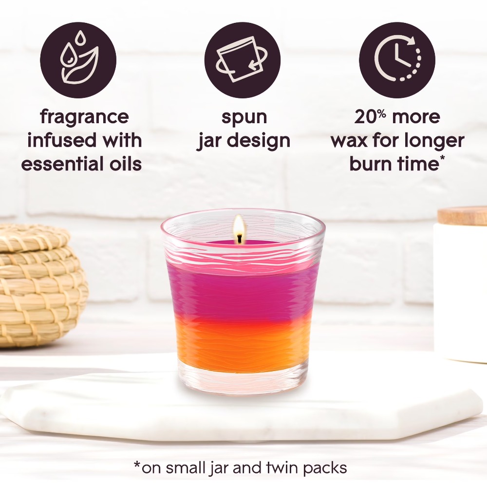 2 in 1 Single Wick Scented Can - Home Fragrance Us ulasan dan harga
