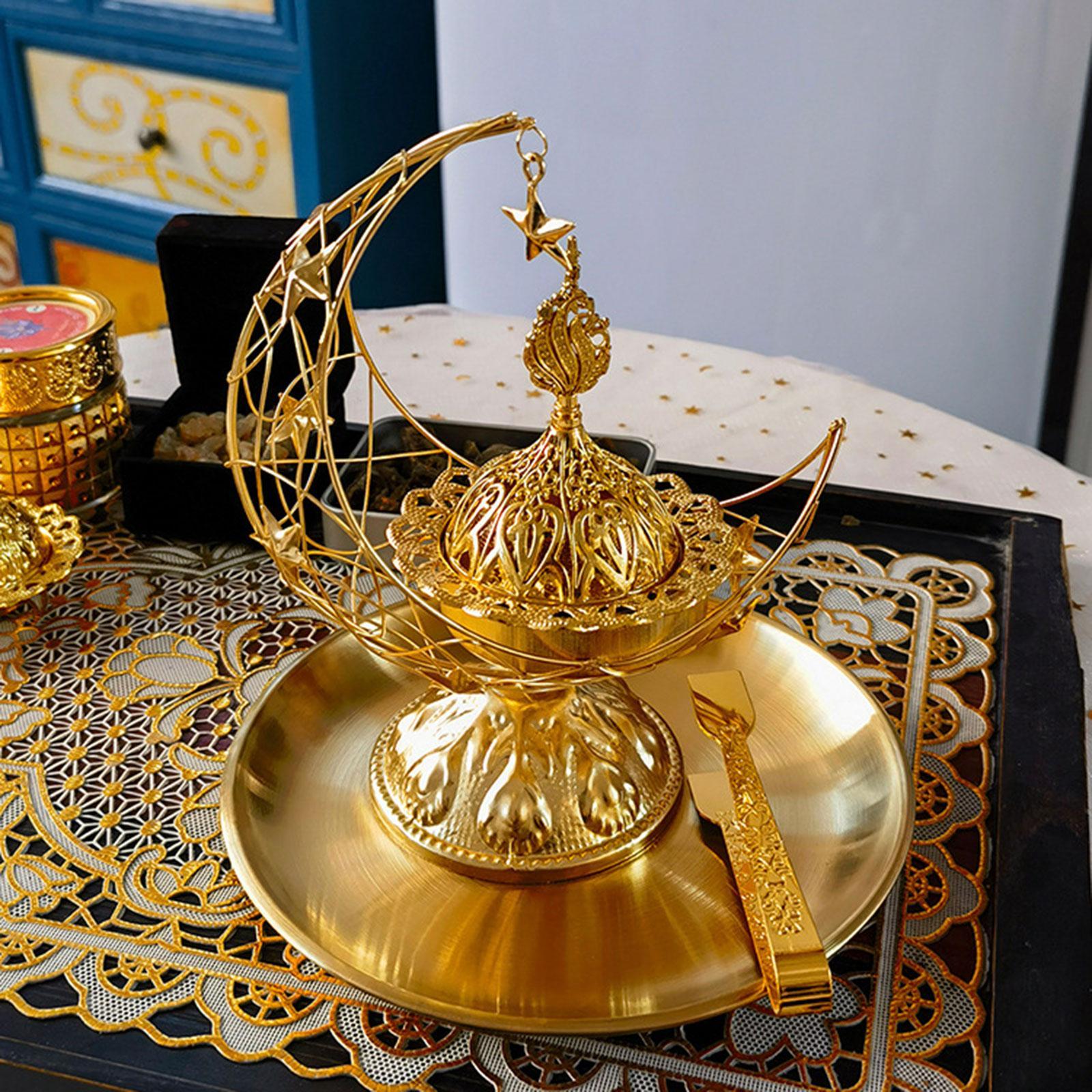 Golden Incense Burner Set with - Home Fragrance Set ulasan dan harga