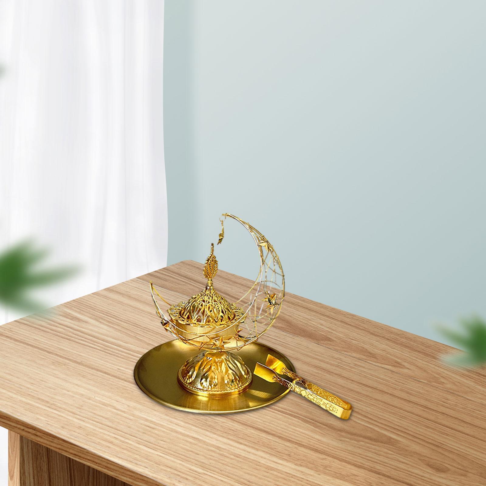 Golden Incense Burner Set with - Home Fragrance Set ulasan dan harga