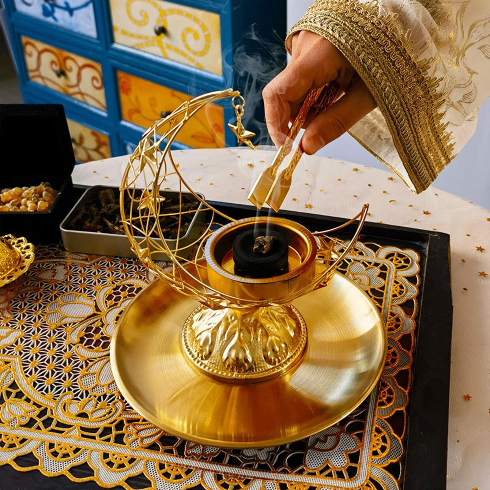 Golden Incense Burner Set with - Home Fragrance Set ulasan dan harga