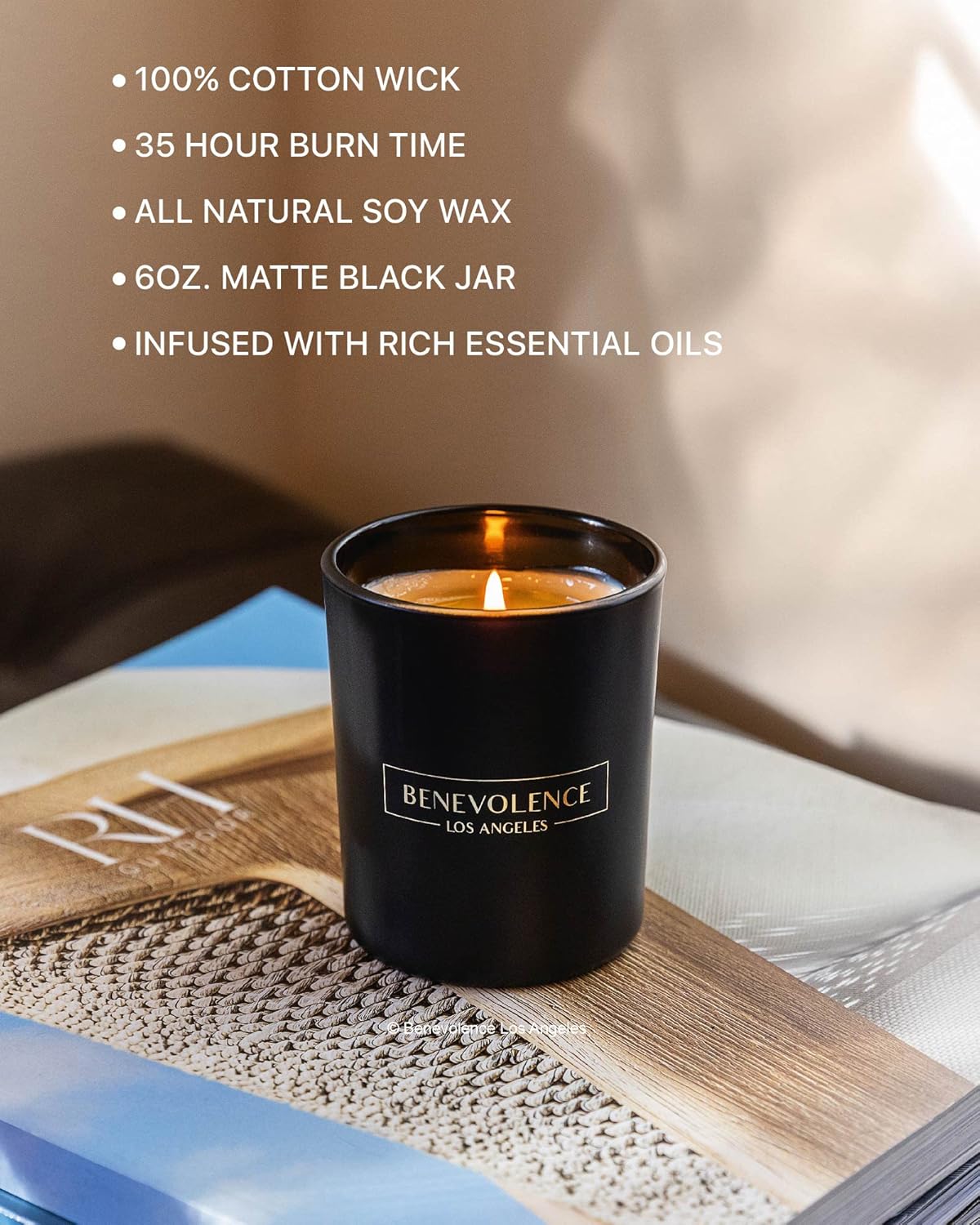 Clearance Candle Rose & Sandal - Home Fragrance Us ulasan dan harga