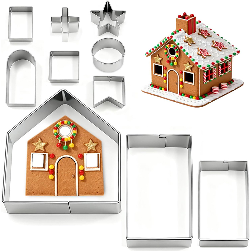10Pcs Gingerbread House Cookie - Home Fragrance Gingerbread ulasan dan harga