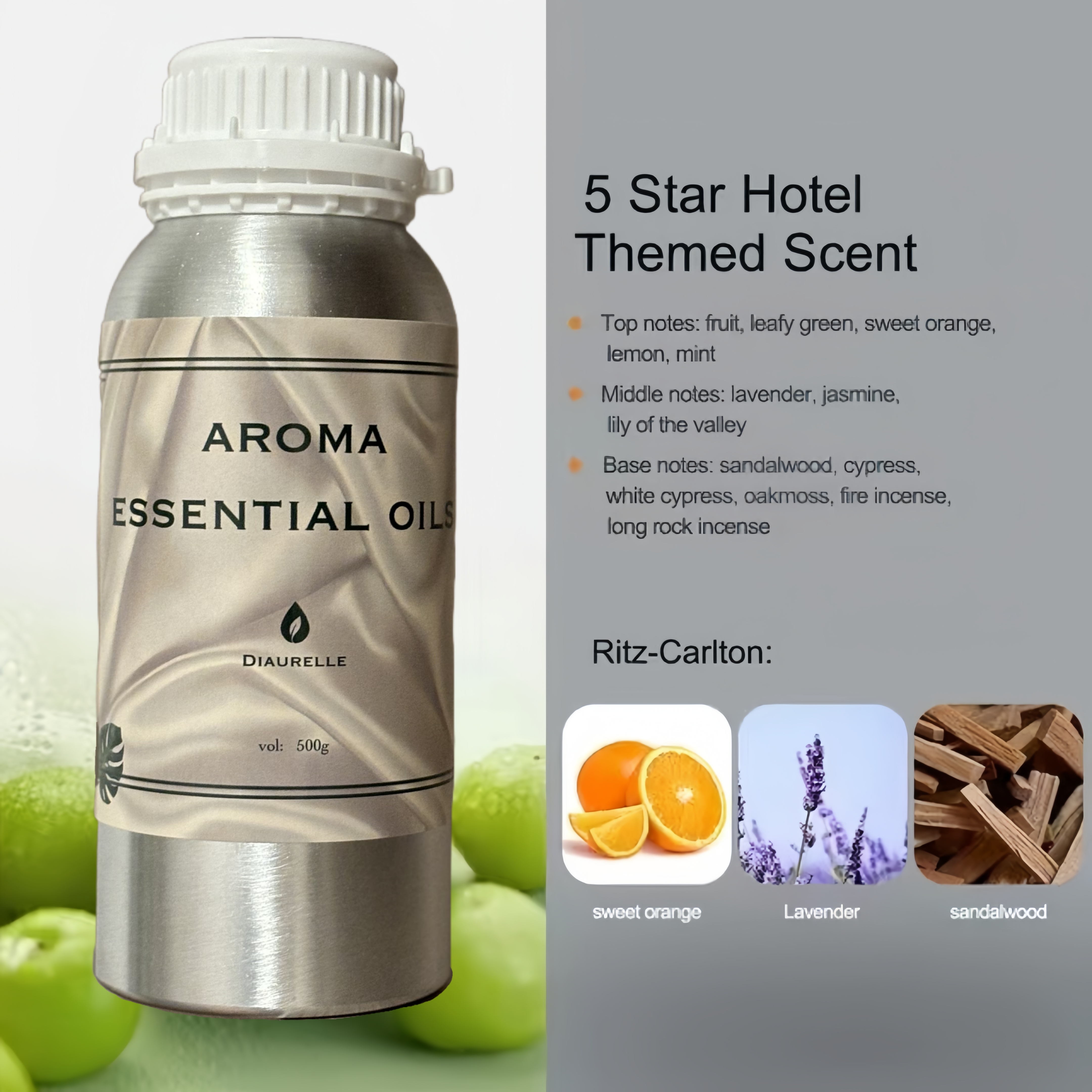 Hotels 5 Star Aroma 500ml Famo - Home Fragrance Flowers ulasan dan harga