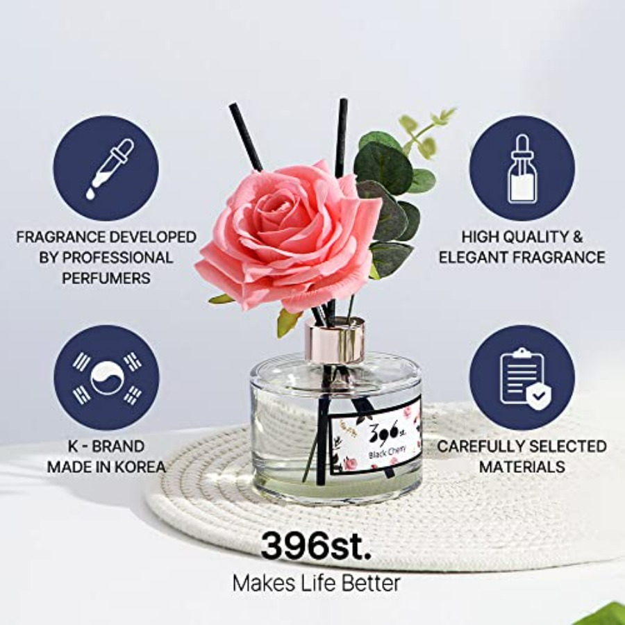 Rose Flower Reed Diffuser,,200 - Home Fragrance Set ulasan dan harga