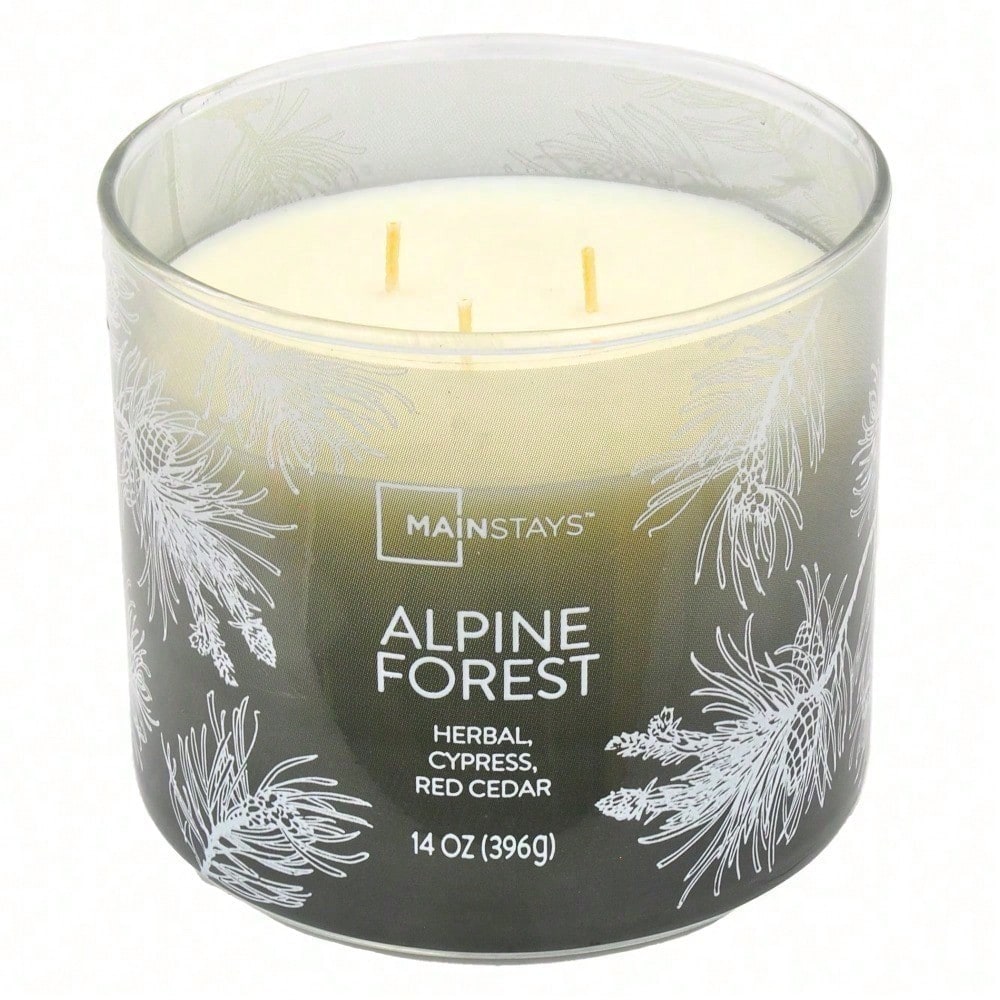 3-Wick Ombre Wrapped Alpine Fo - Home Fragrance Us ulasan dan harga