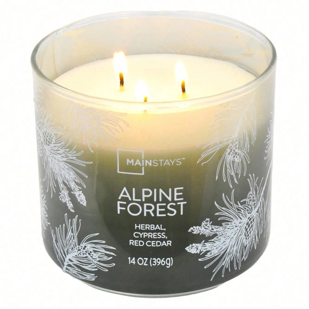 3-Wick Ombre Wrapped Alpine Fo - Home Fragrance Us ulasan dan harga