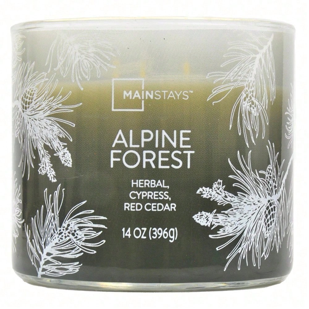 3-Wick Ombre Wrapped Alpine Fo - Home Fragrance Us ulasan dan harga