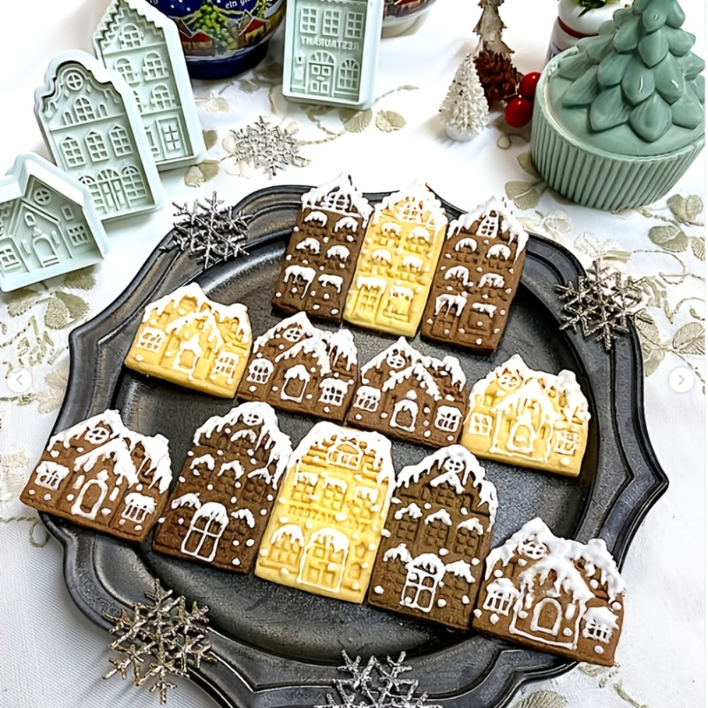 4Pcs Gingerbread House Cookie  - Home Fragrance Gingerbread ulasan dan harga