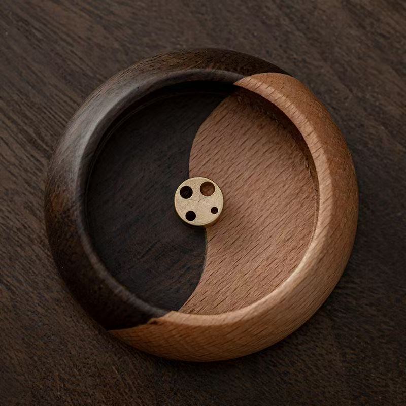 Solid Wood Tai Chi Incense Ins - Shop Home Fragrance ulasan dan harga