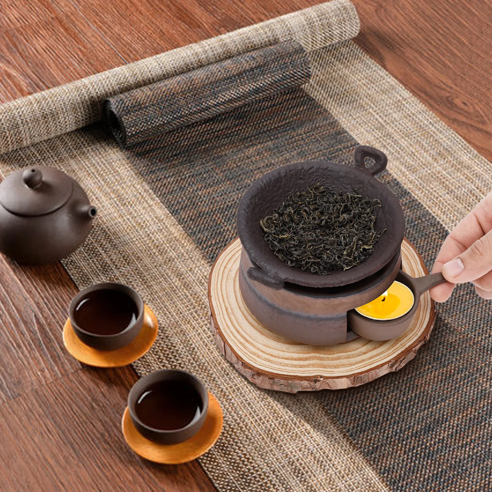 Ceramic Aromatherapy Stove Ess - Home Fragrance Set ulasan dan harga