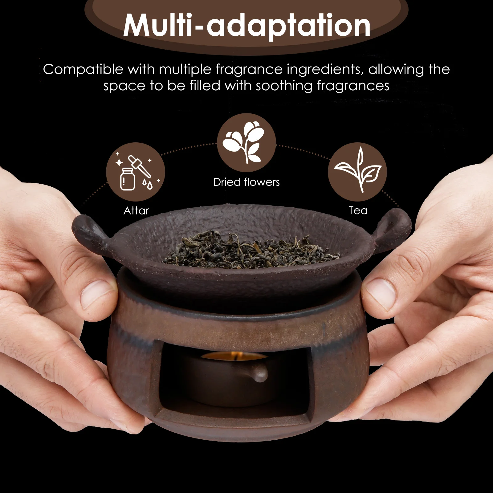 Ceramic Aromatherapy Stove Ess - Home Fragrance Set ulasan dan harga