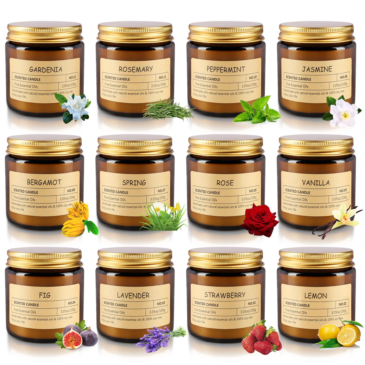 12 sachet scented candles with - Home Fragrance Us ulasan dan harga